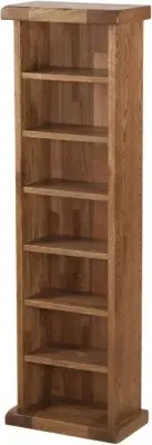 Originals Rustic Oak CD Rack - Dark Lacquered image