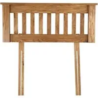 Originals Rustic Oak Headboard - Dark Lacquered