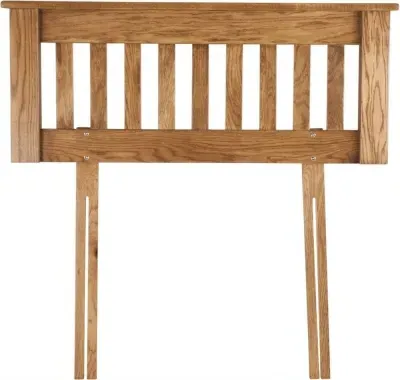 Originals Rustic Oak Headboard - Dark Lacquered image