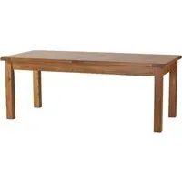 Originals Rustic Oak Large 8-10 Seater Extending Dining Table