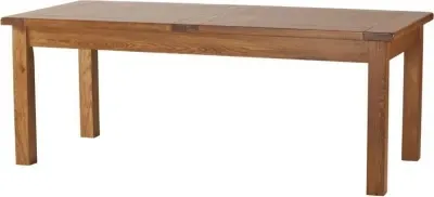 Originals Rustic Oak Large 8-10 Seater Extending Dining Table