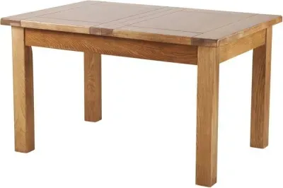 Originals Rustic Oak Medium 4-8 Seater Extending Dining Table image