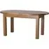 Originals Rustic Oak Oval 6-8 Seater Extending Dining Table