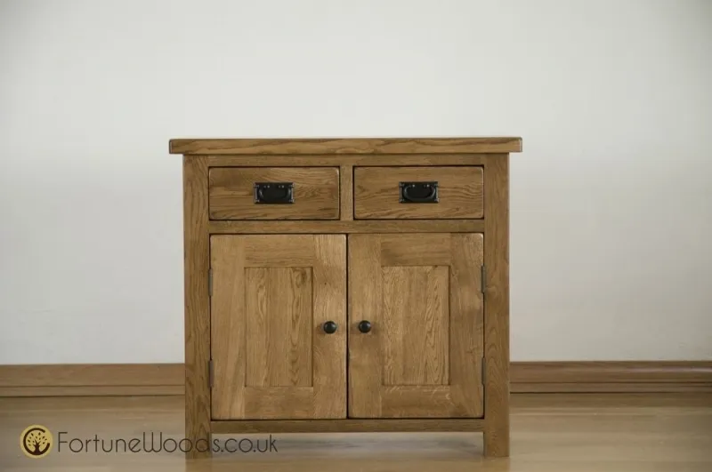 Originals Rustic Oak Sideboard - Dark Lacquered