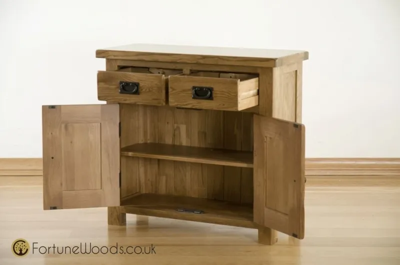 Originals Rustic Oak Sideboard - Dark Lacquered