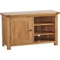 Originals Rustic TV Unit - Dark Lacquered, Oak