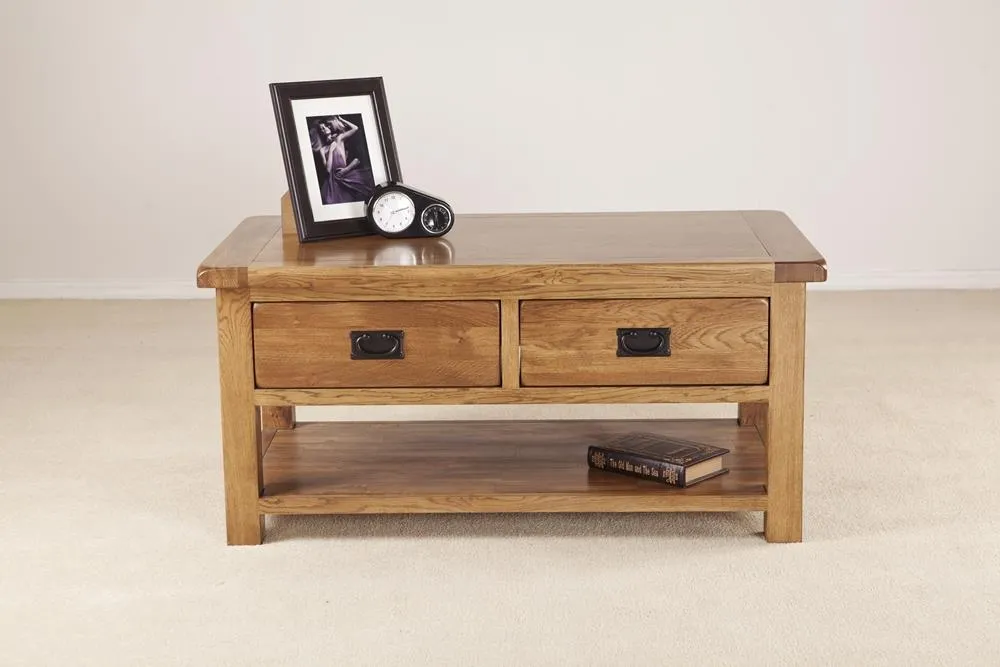 Originals Storage Coffee Table - Dark Lacquered, Oak