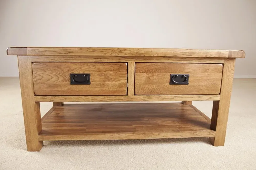 Originals Storage Coffee Table - Dark Lacquered, Oak