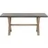 Pimlico 6-Seater Dining Table with X Legs - Grey, Acacia