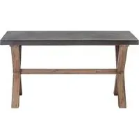 Pimlico 6-Seater Dining Table with X Legs - Grey, Acacia