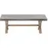 Pimlico Coffee Table with X Legs - Grey, Acacia