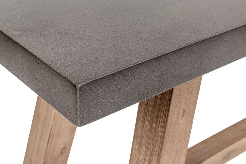 Pimlico Console Table with X Legs - Grey, Acacia