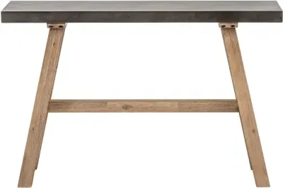Pimlico Console Table with X Legs - Grey, Acacia