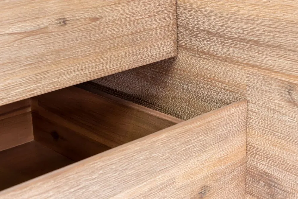 Pimlico Large Sideboard - Grey, Acacia