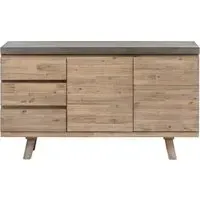 Pimlico Large Sideboard - Grey, Acacia