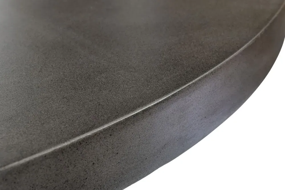 Pimlico Round Dining Table with X Legs - Grey, Acacia