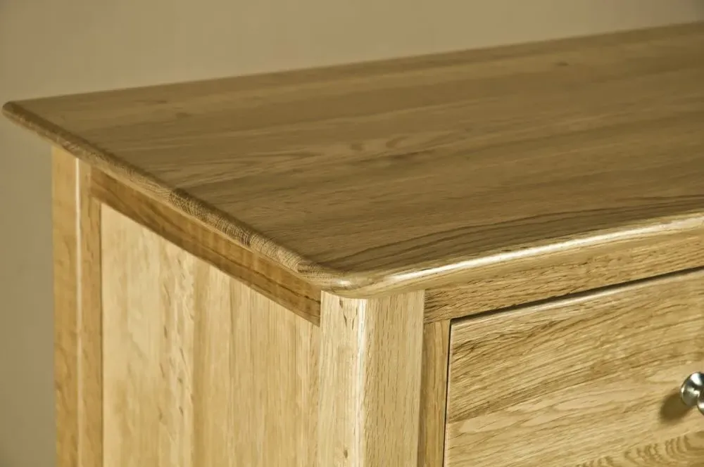 Shaker Oak 4+2 Drawer Chest - Oak