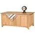 Shaker Oak Blanket Box - Natural Lacquered