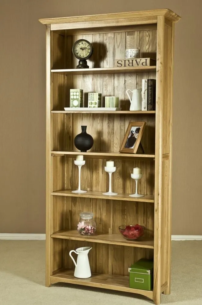 Shaker Oak Bookcase - Natural Lacquered