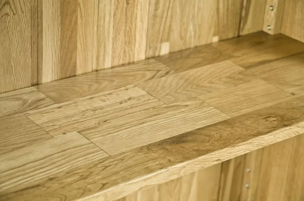 Shaker Oak Bookcase - Natural Lacquered