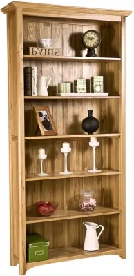 Shaker Oak Bookcase - Natural Lacquered image