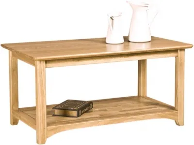 Shaker Oak Coffee Table - Natural Lacquered image