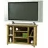 Shaker Oak Corner TV Unit - Natural Lacquered, Oak