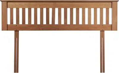 Shaker Oak Headboard - Natural Lacquered image