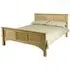 Shaker Oak High Foot End Bed - Natural Lacquered