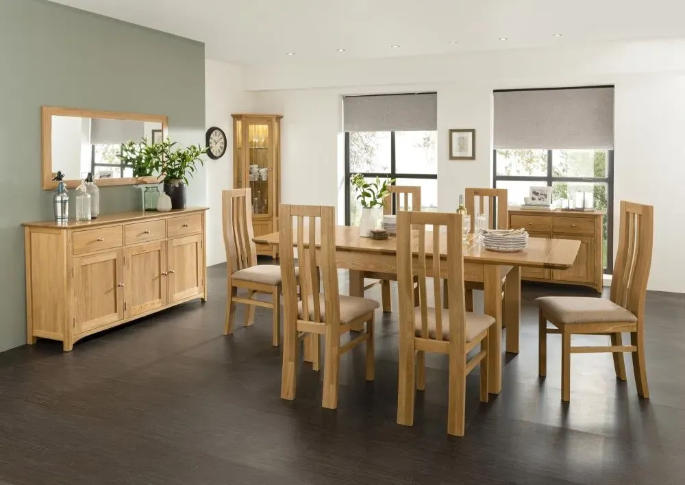 Shaker Oak Large Sideboard - Natural Lacquered