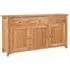 Shaker Oak Large Sideboard - Natural Lacquered