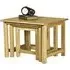Shaker Oak Nest of Tables - Natural Lacquered