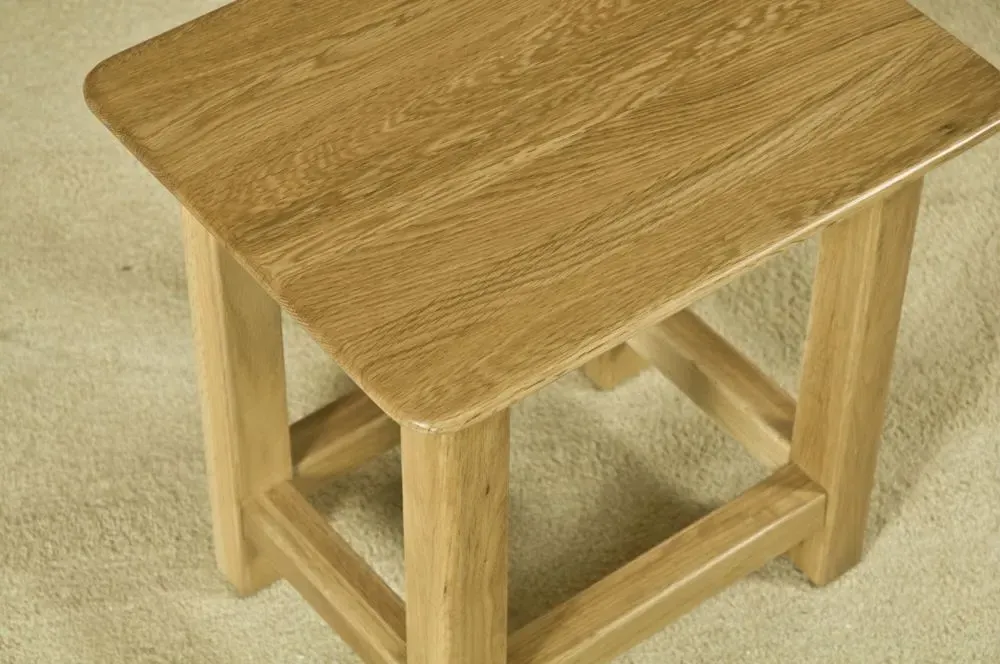 Shaker Oak Side Table - Natural Lacquered, Oak