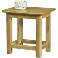 Shaker Oak Side Table - Natural Lacquered, Oak