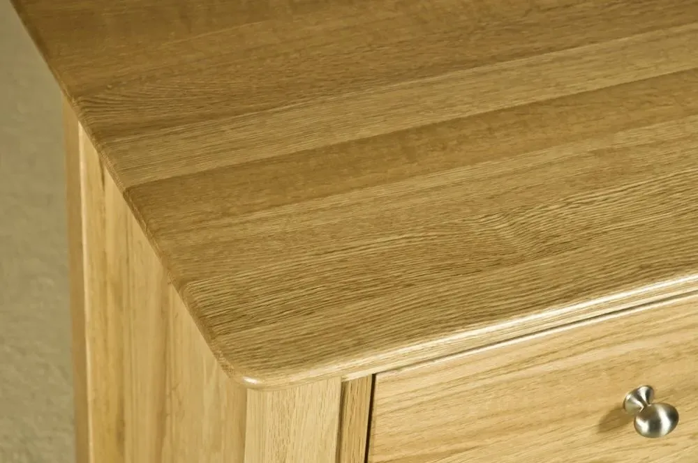 Shaker Oak Wide Sideboard - Natural Lacquered