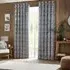 Winter Woods Animal Eyelet Curtains - Midnight, Chenille