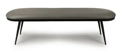 Ace Dining Bench - Grey, Fabric image