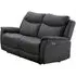 Arizona 2-Seater Electric Recliner Sofa - Grey, Fabric