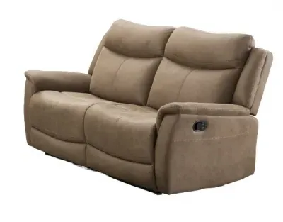 Arizona 2-Seater Recliner Sofa - Caramel, Fabric image