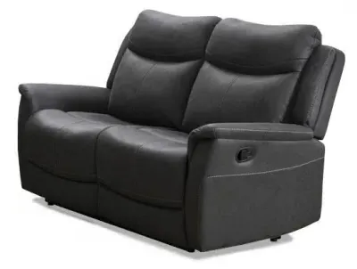 Arizona 2-Seater Recliner Sofa - Grey, Fabric