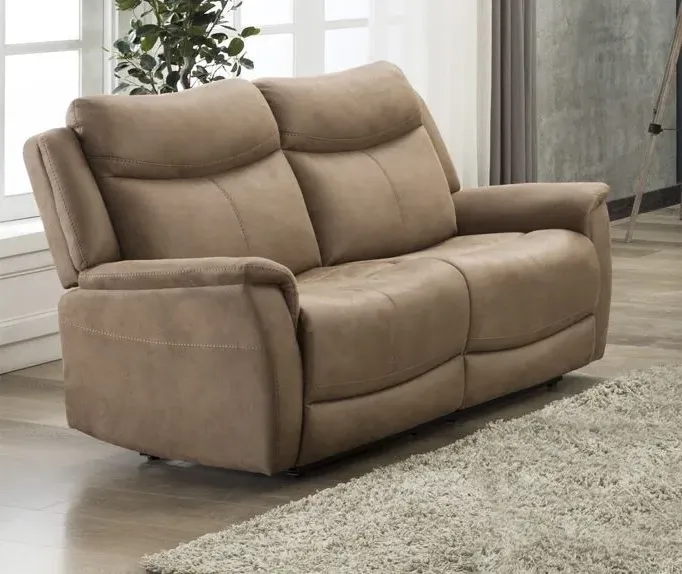 Arizona 2-Seater Sofa - Caramel, Fabric