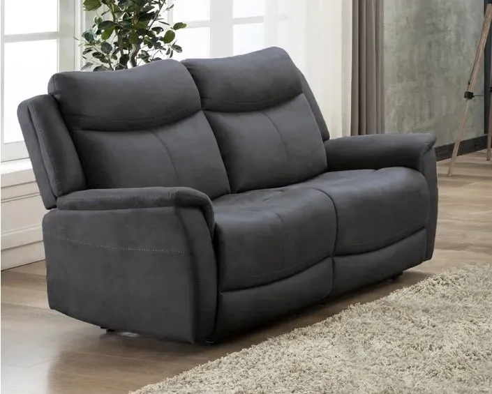 Arizona 2-Seater Sofa - Grey, Fabric