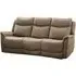 Arizona 3-Seater Recliner Sofa - Caramel, Fabric