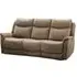 Arizona 3-Seater Sofa - Caramel, Fabric