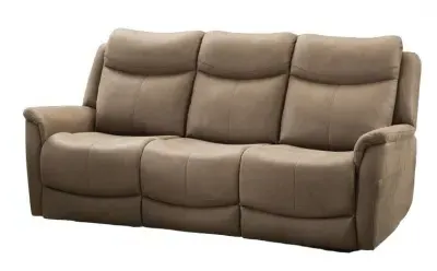 Arizona 3-Seater Sofa - Caramel, Fabric image