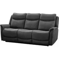 Arizona 3-Seater Sofa - Grey, Fabric