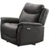 Arizona Electric Recliner Armchair - Grey, Fabric