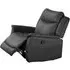 Arizona Recliner Armchair - Grey, Fabric
