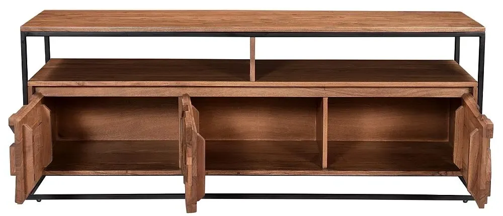 Axis 142cm TV Unit - Acacia Wood