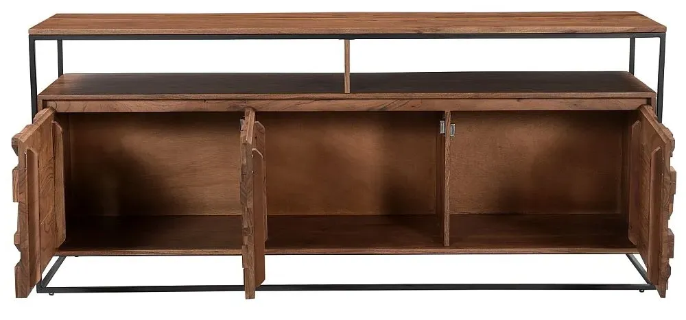 Axis 175cm 3 Door Sideboard - Acacia Wood